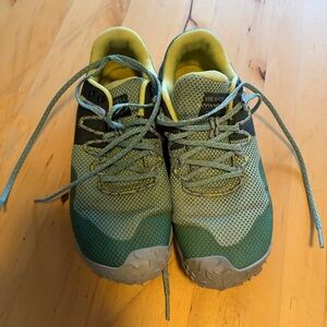 Merrell Olive Green and Yellow Trail Sneakers